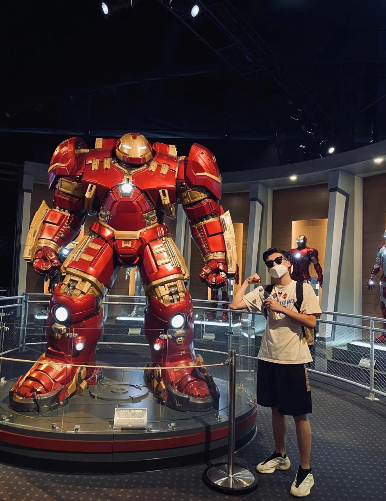 Guc1 BAND flag embroidery short sleeves