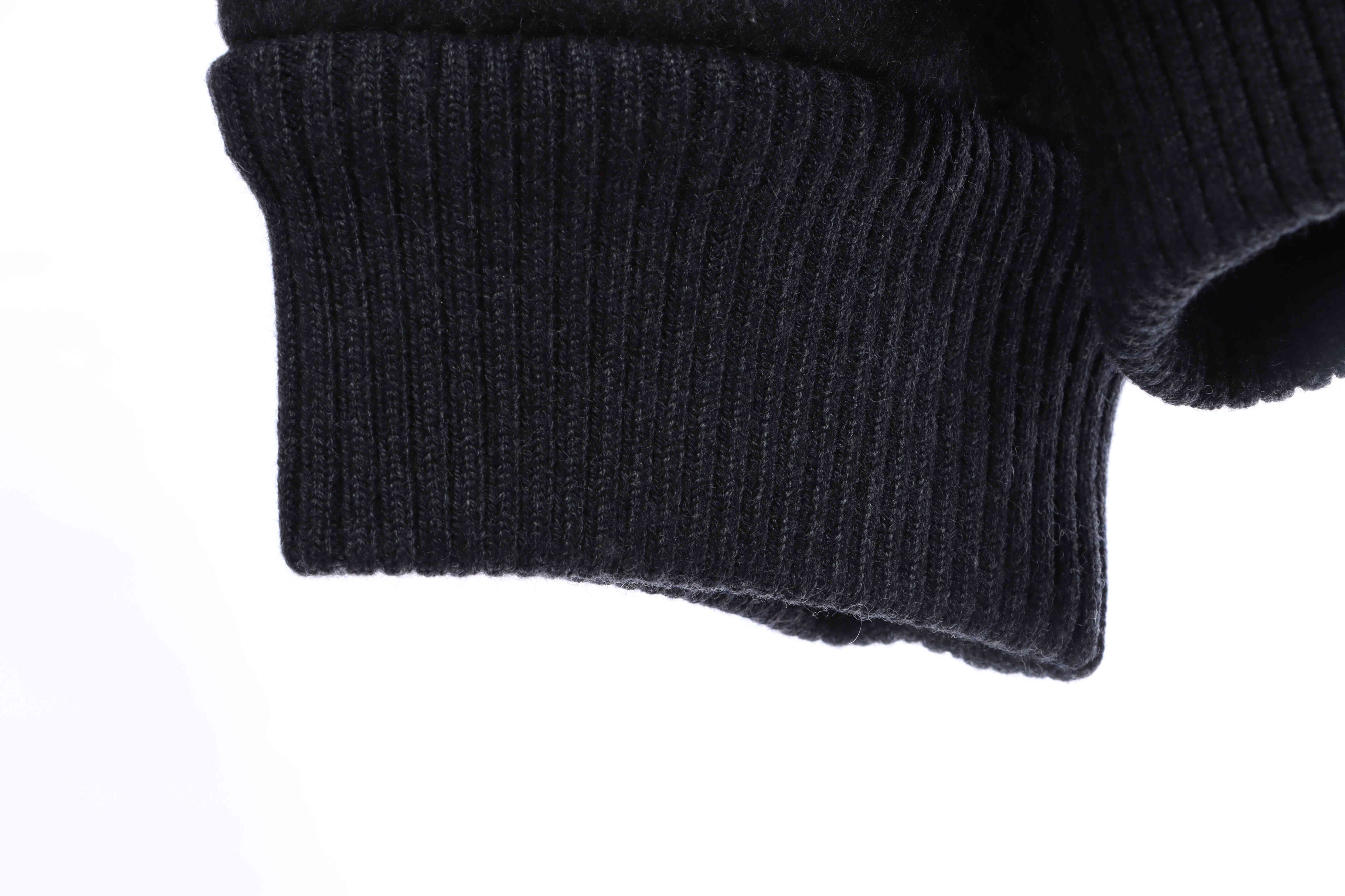 FD 22FW all over printed jacquard FF double-faced wool bomber jacket