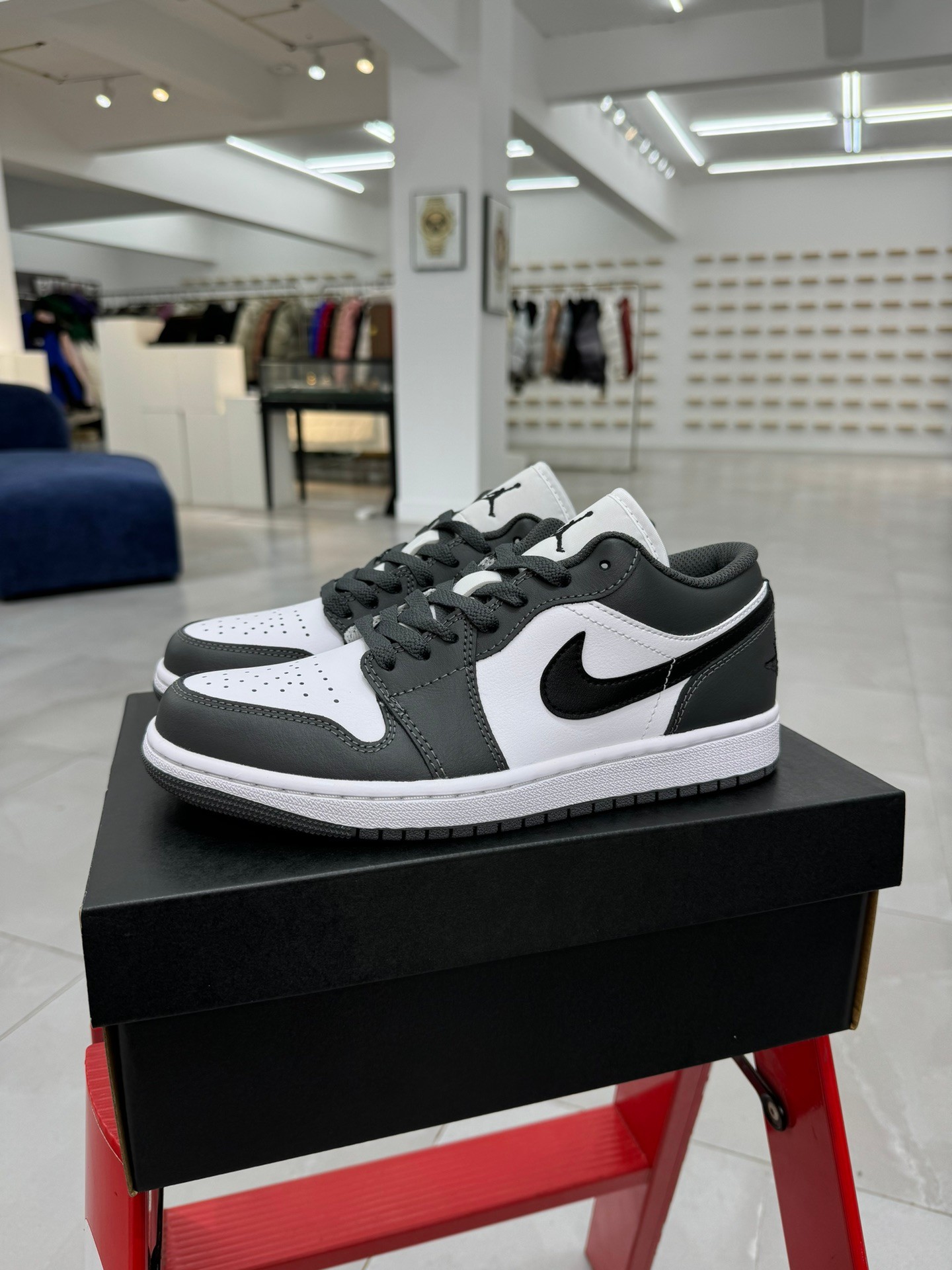 Jordan 1 Low Iron Grey-36-46