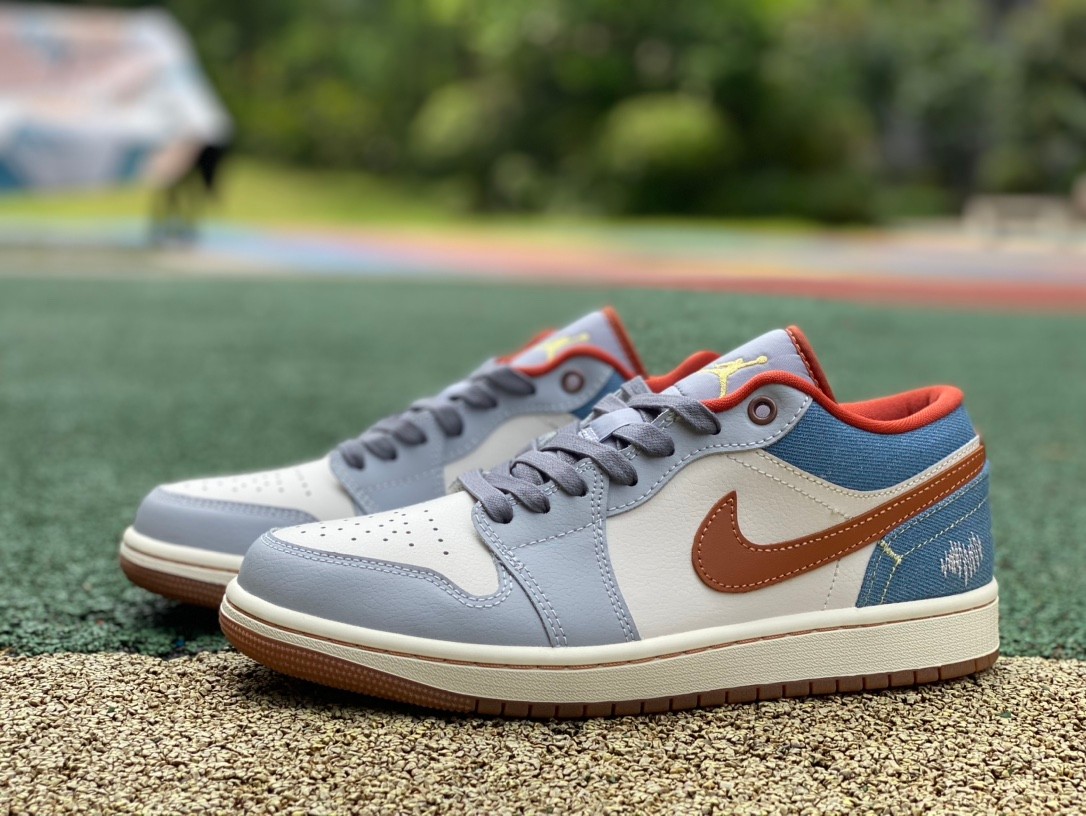 Jordan 1 Low Phantom Denim-36-46