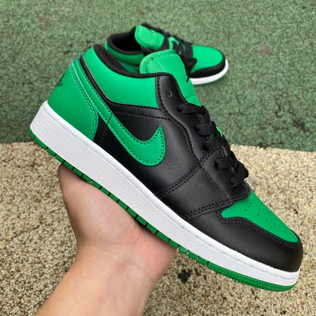 Jordan 1 Low Lucky Green-36-46