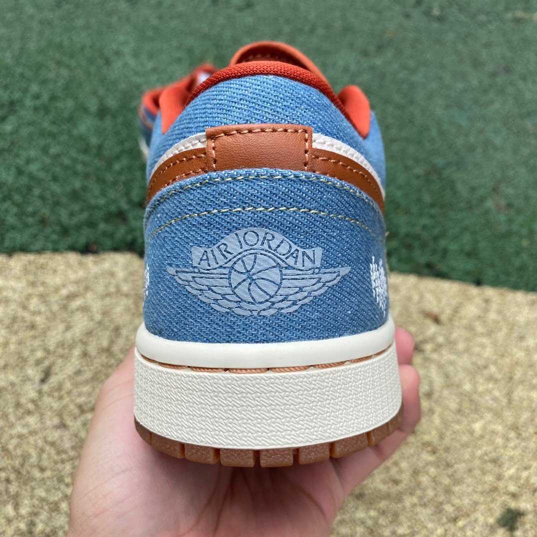 Jordan 1 Low Phantom Denim-36-46