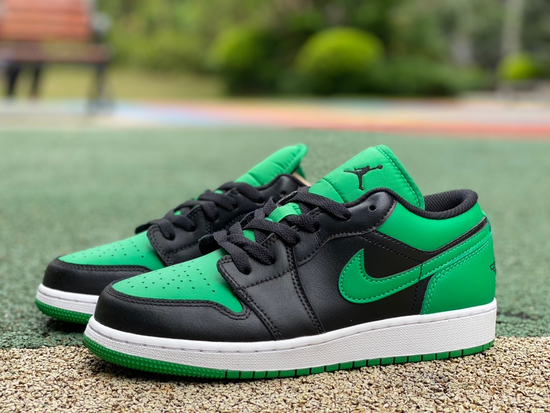 Jordan 1 Low Lucky Green-36-46