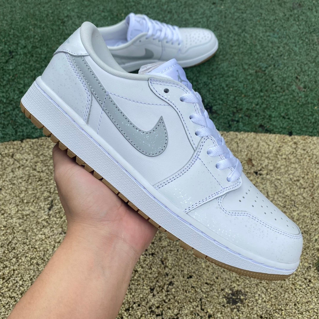 Jordan 1 Retro Low Golf White Gum