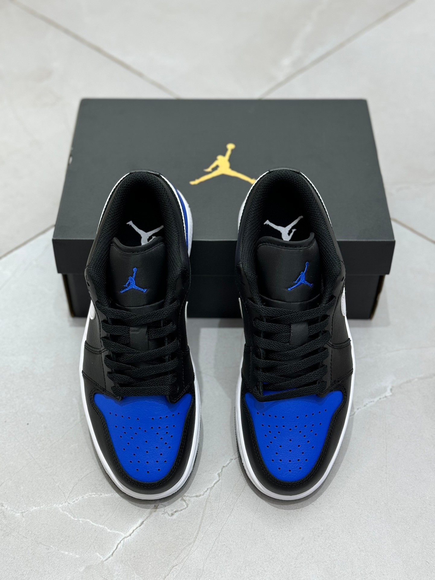 Jordan 1 Low Black Royal Toe-36-46