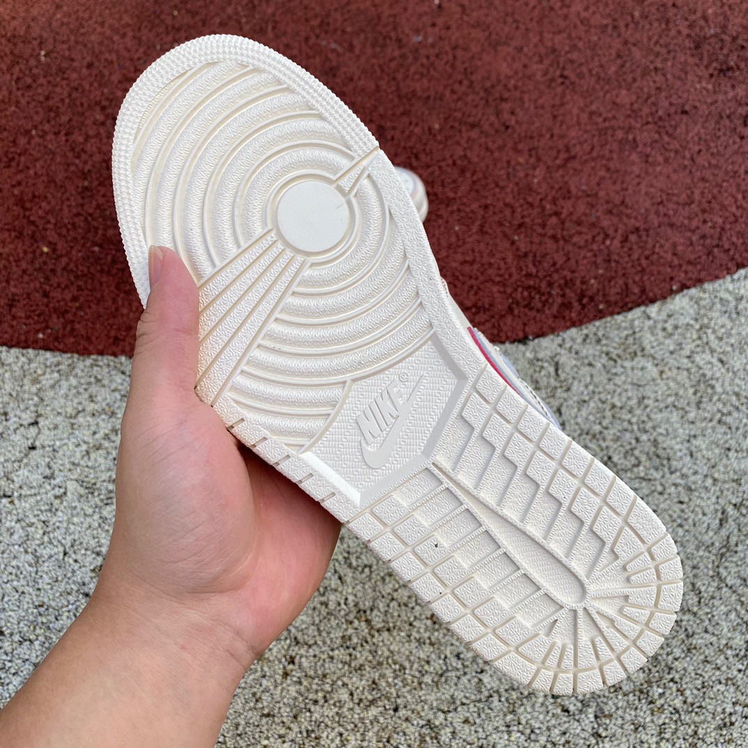 Jordan 1 Retro High Phantom Gym Red