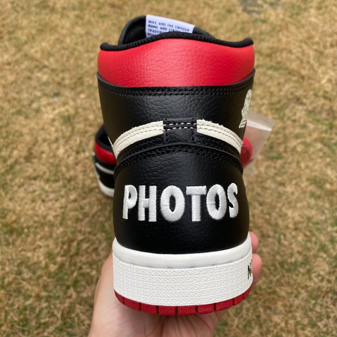 Jordan 1 Retro High Not for Resale Varsity Red