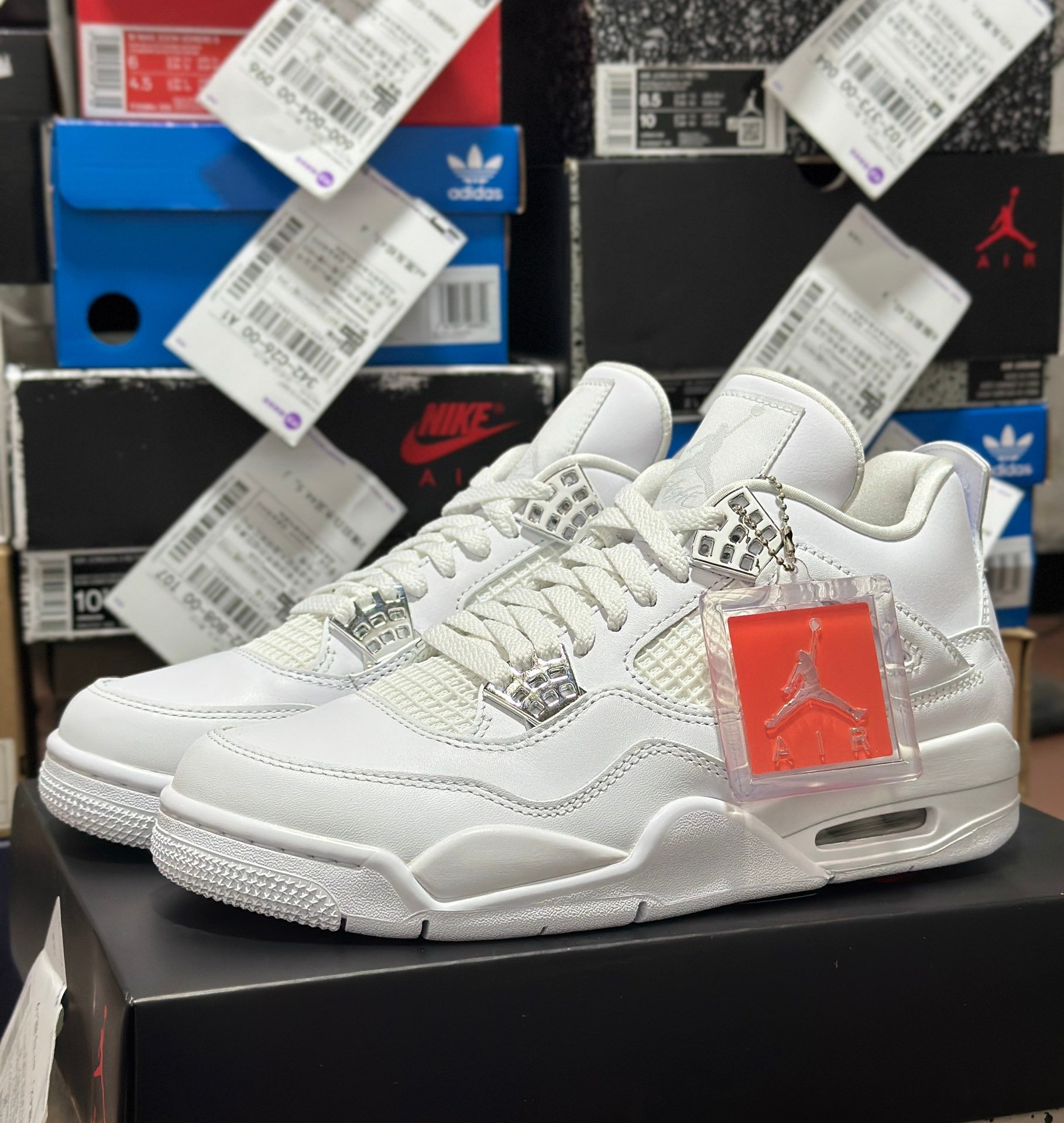 Jordan 4 White Money