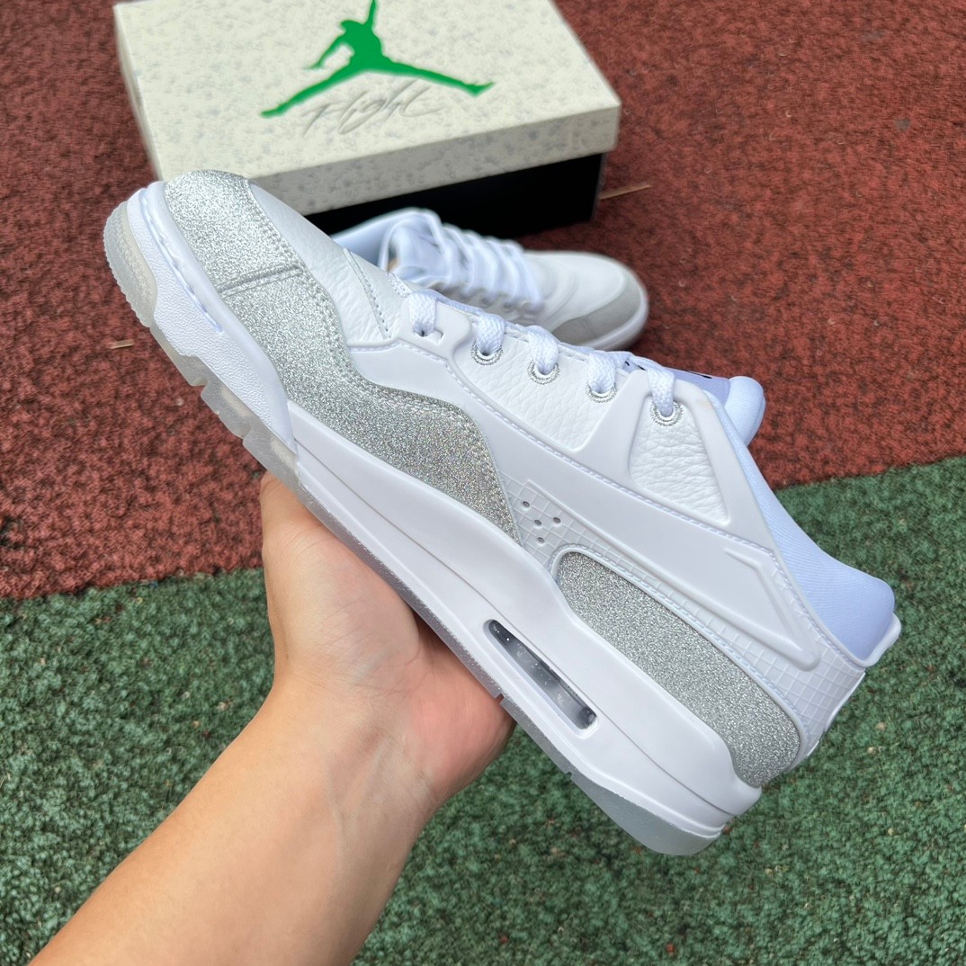 Jordan 4 RM White Metallic Silver