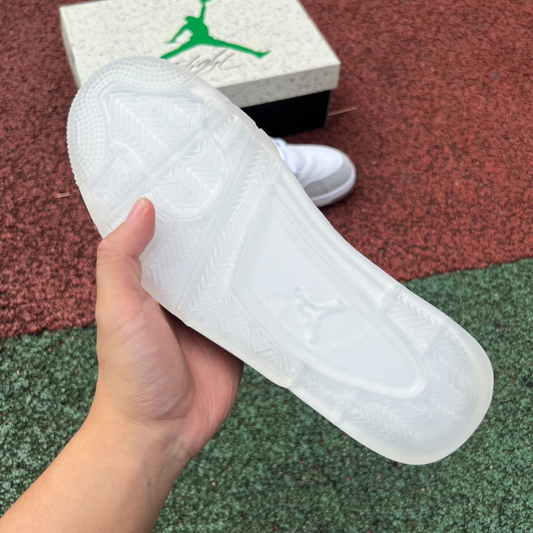 Jordan 4 RM White Metallic Silver