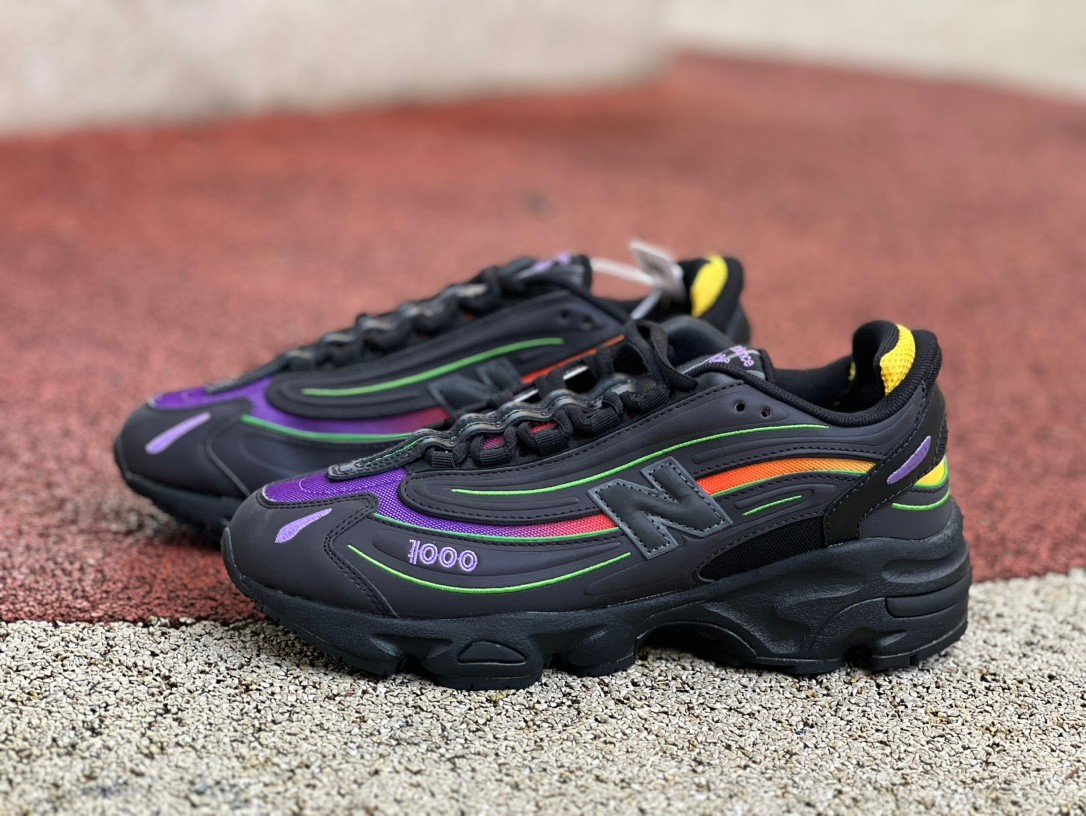 New Balance 1000 Reflective Black Multi-Color
