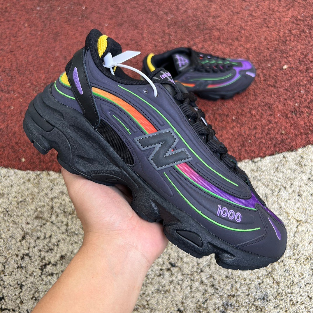 New Balance 1000 Reflective Black Multi-Color
