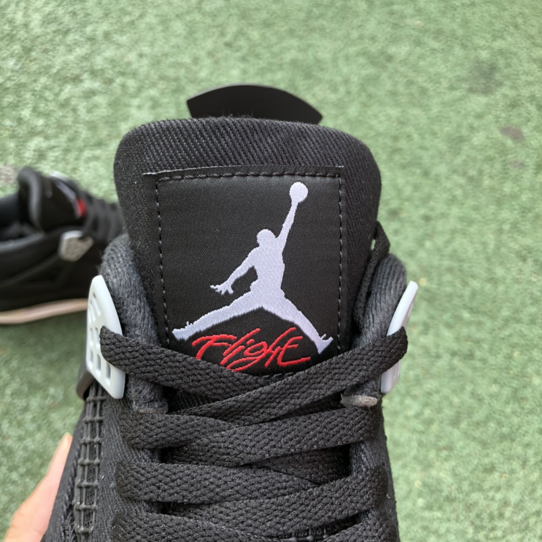 Jordan 4 Retro SE Black Canvas