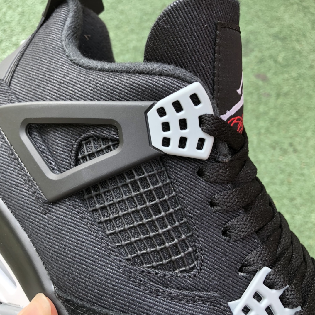 Jordan 4 Retro SE Black Canvas