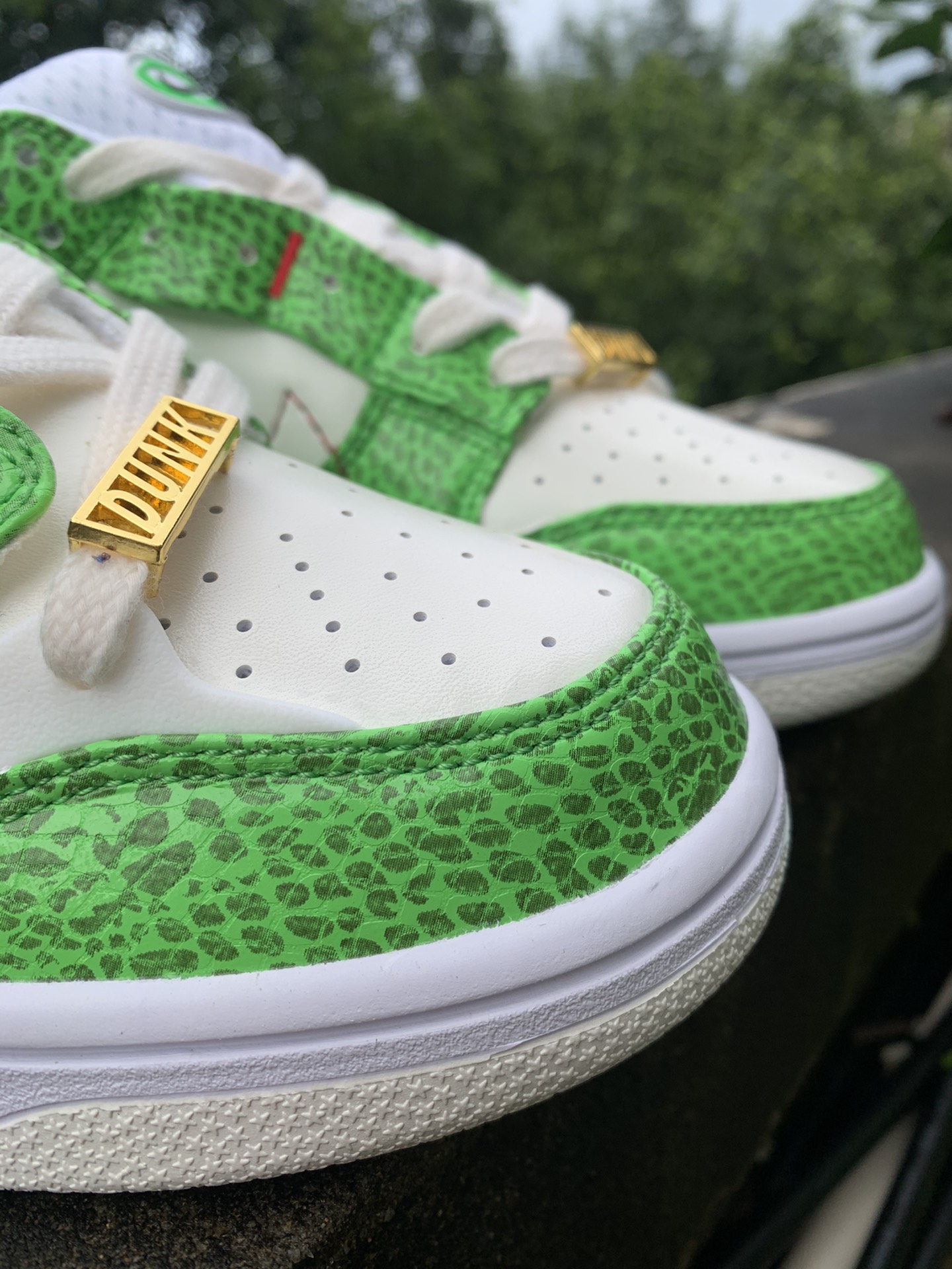 Nike Dunk Low Disrupt 2 Just Do It Snakeskin Green (Women's)