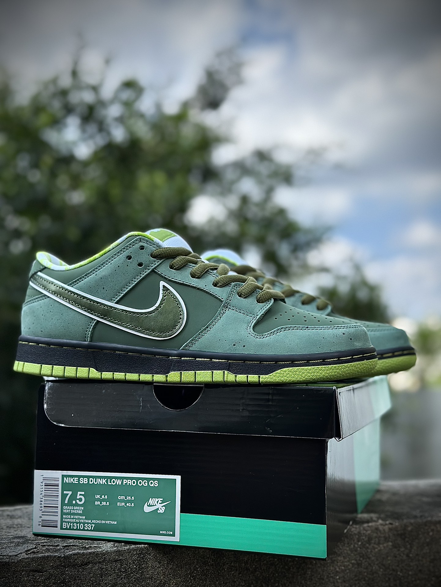 Nike SB Dunk Low Concepts Green Lobster