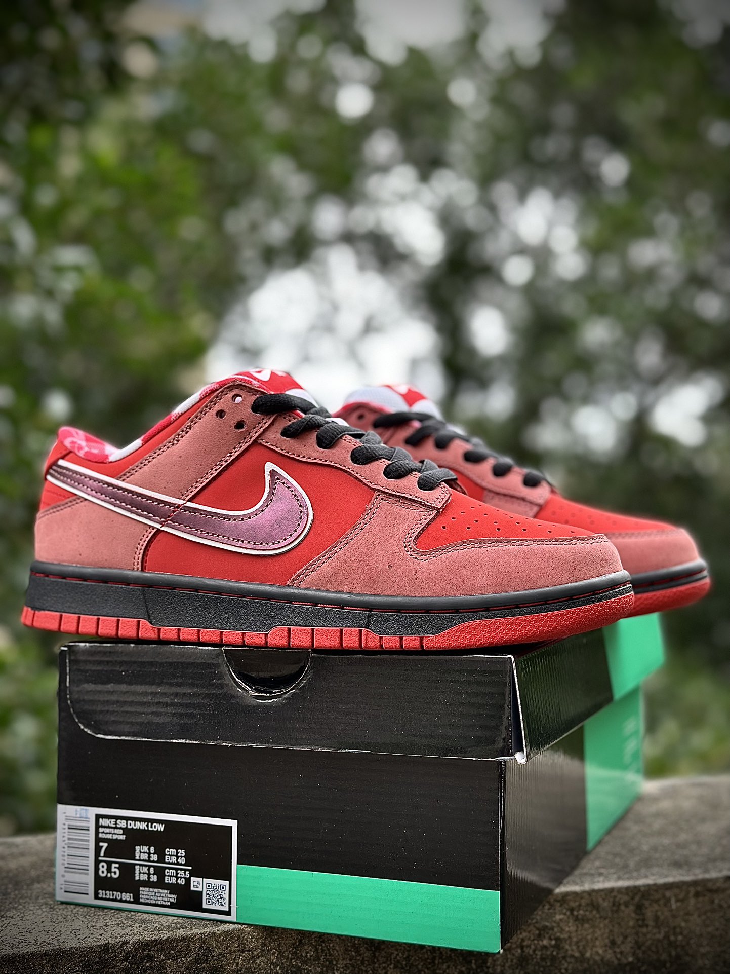 Nike SB Dunk Low Concepts Red Lobster