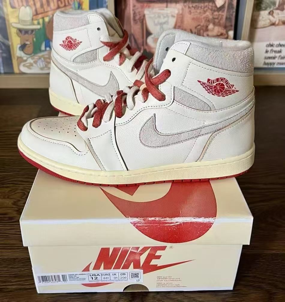 Jordan 1 Retro High Rare Air Sail Cinnabar