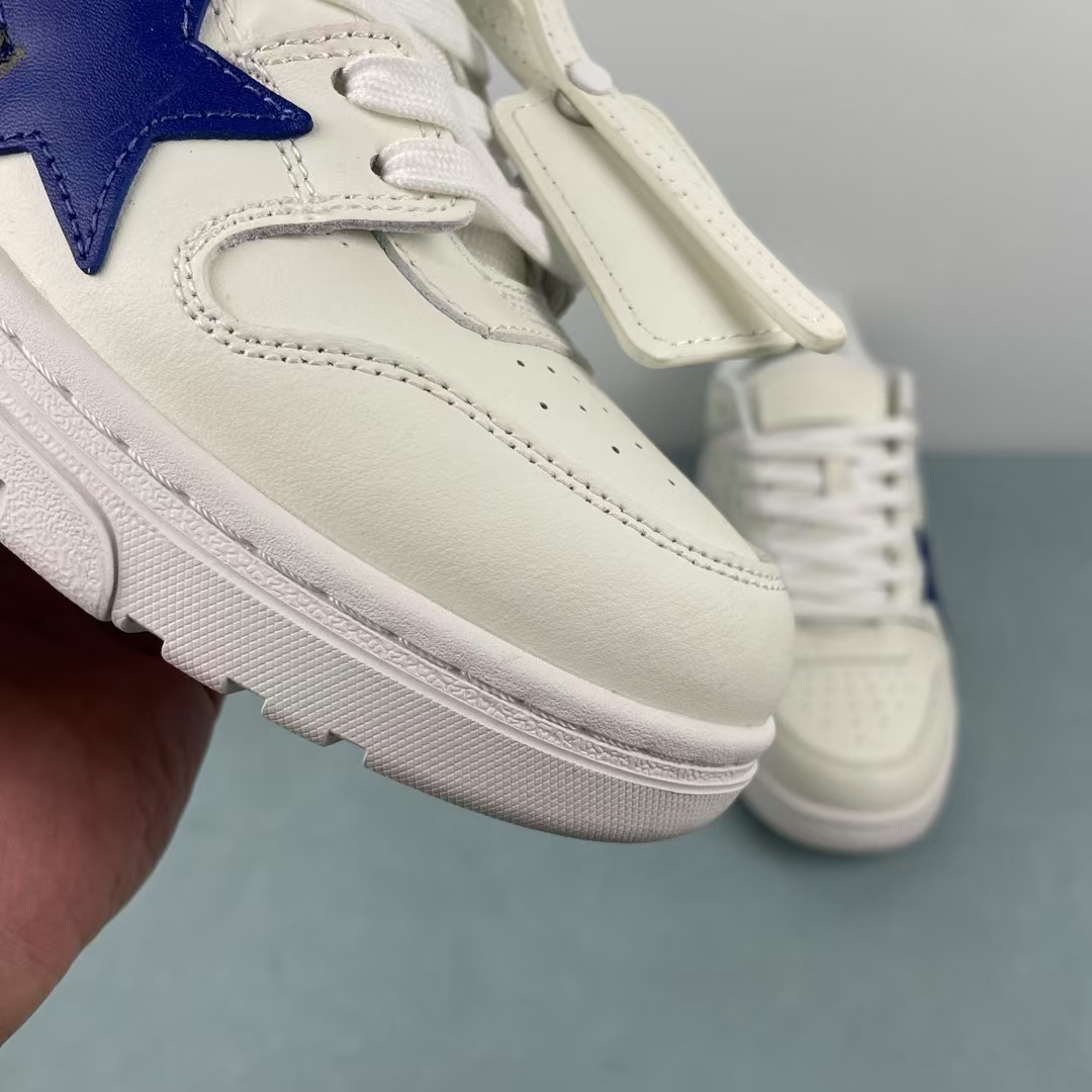 OFF WHITE White/Blue Star Out Of Office