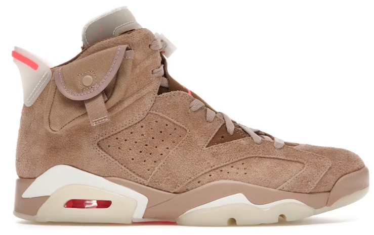 Jordan 6 Retro Travis Scott British Khaki DH0690-200