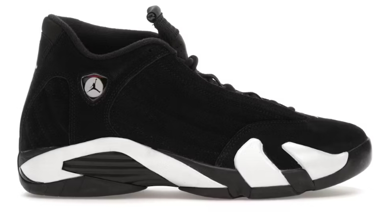 Jordan 14 Retro Black White  487471-016