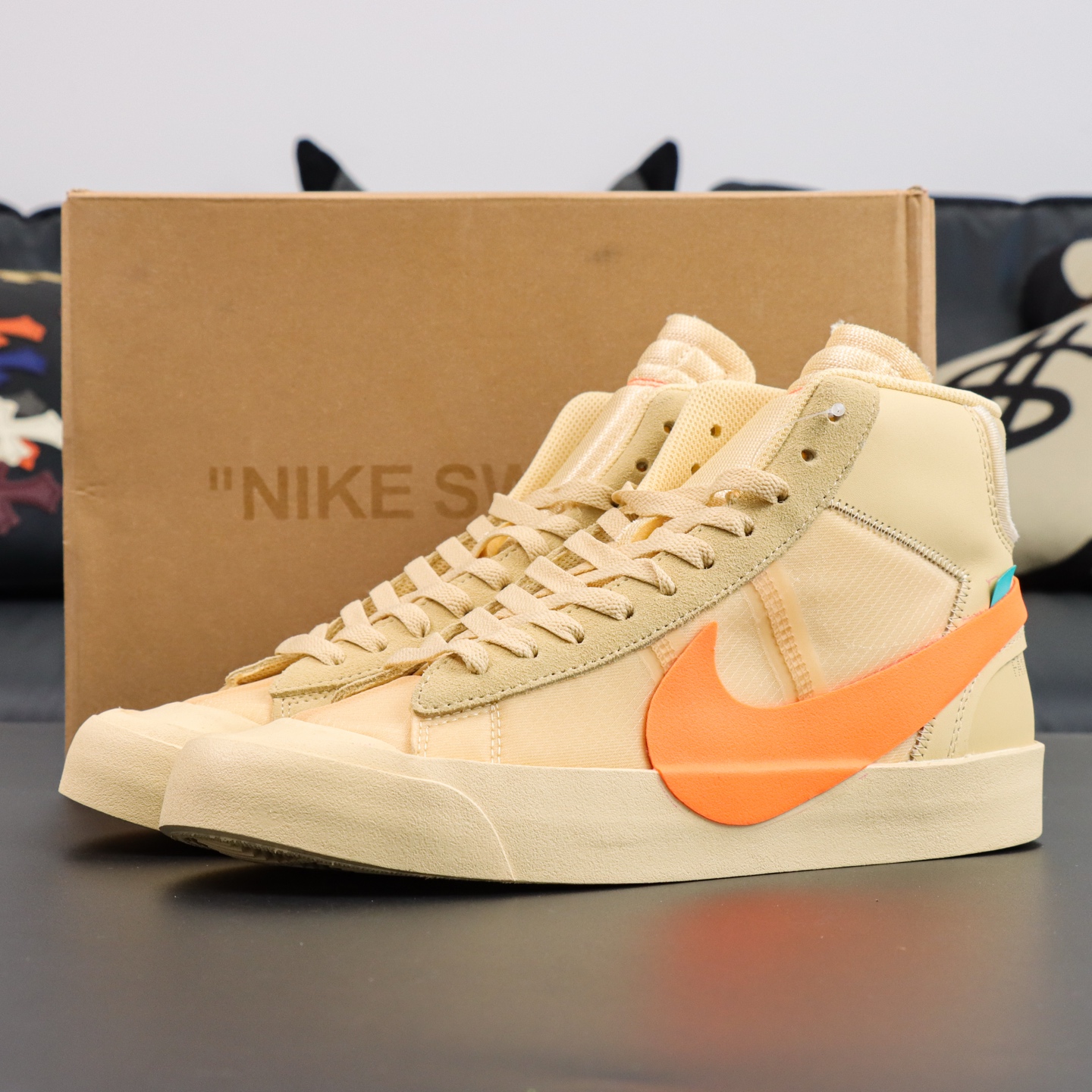 Nike Blazer Mid Off-White All Hallow's Eve AA3832-700