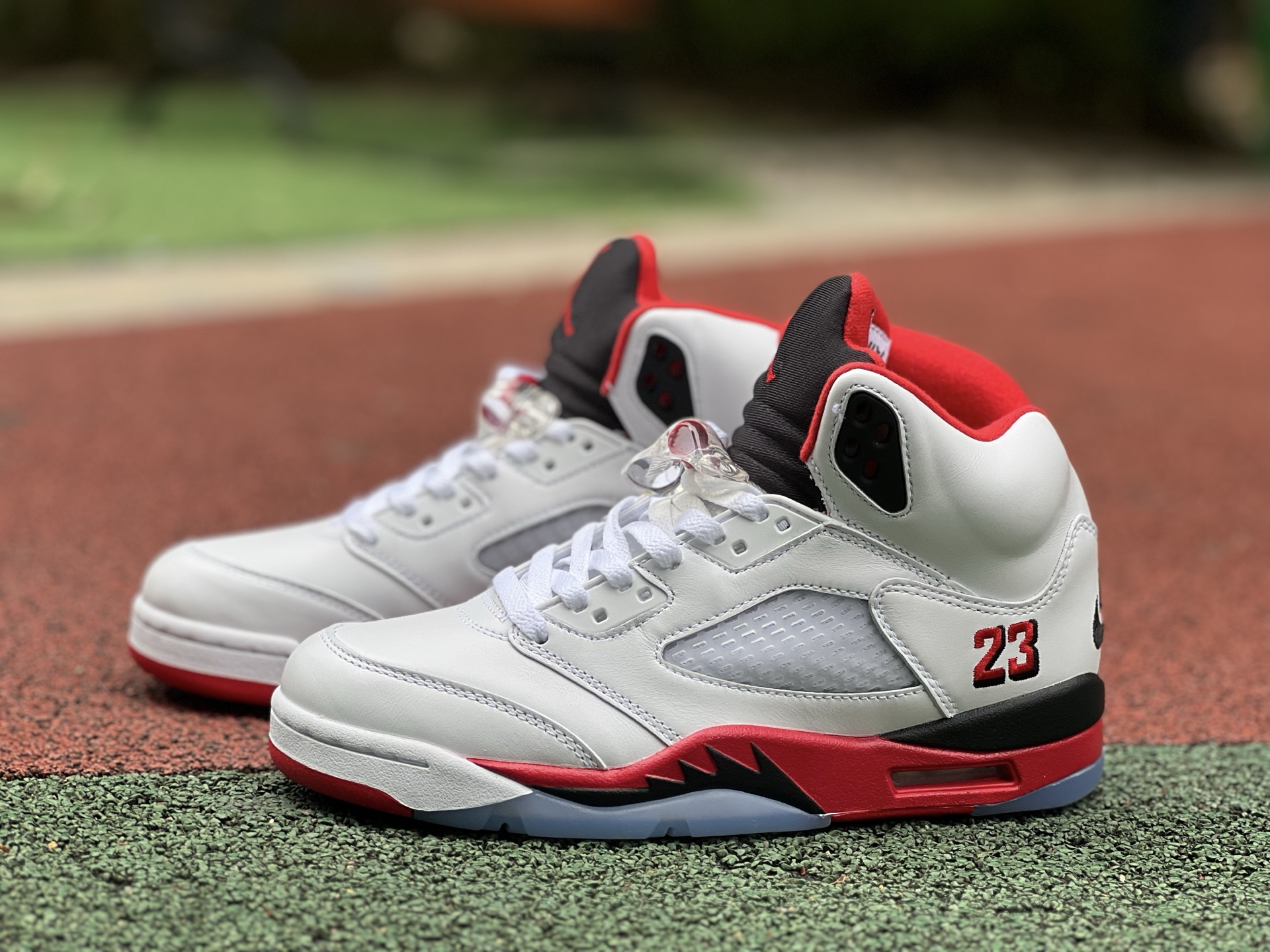 2025 Jordan 5 Fire Red Black Tongue  HQ7978-101