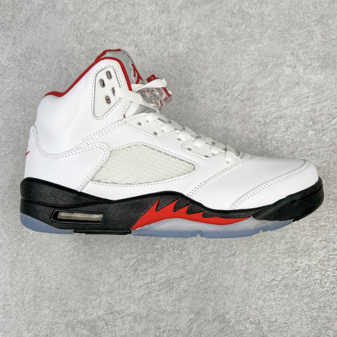 2025 Jordan 5 Retro Fire Red Silver Tongue  DA1911-102