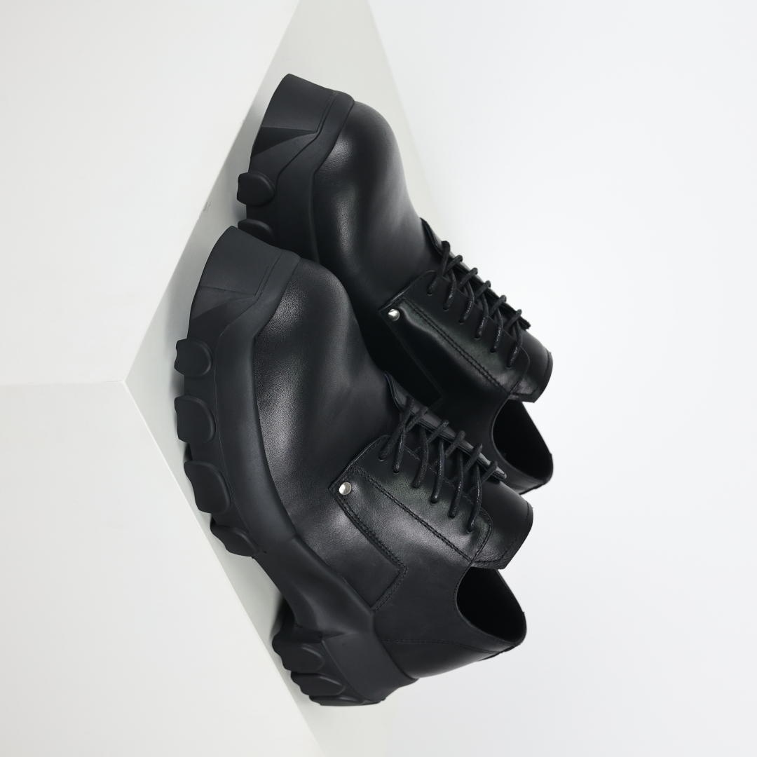 Rick Owens black leather