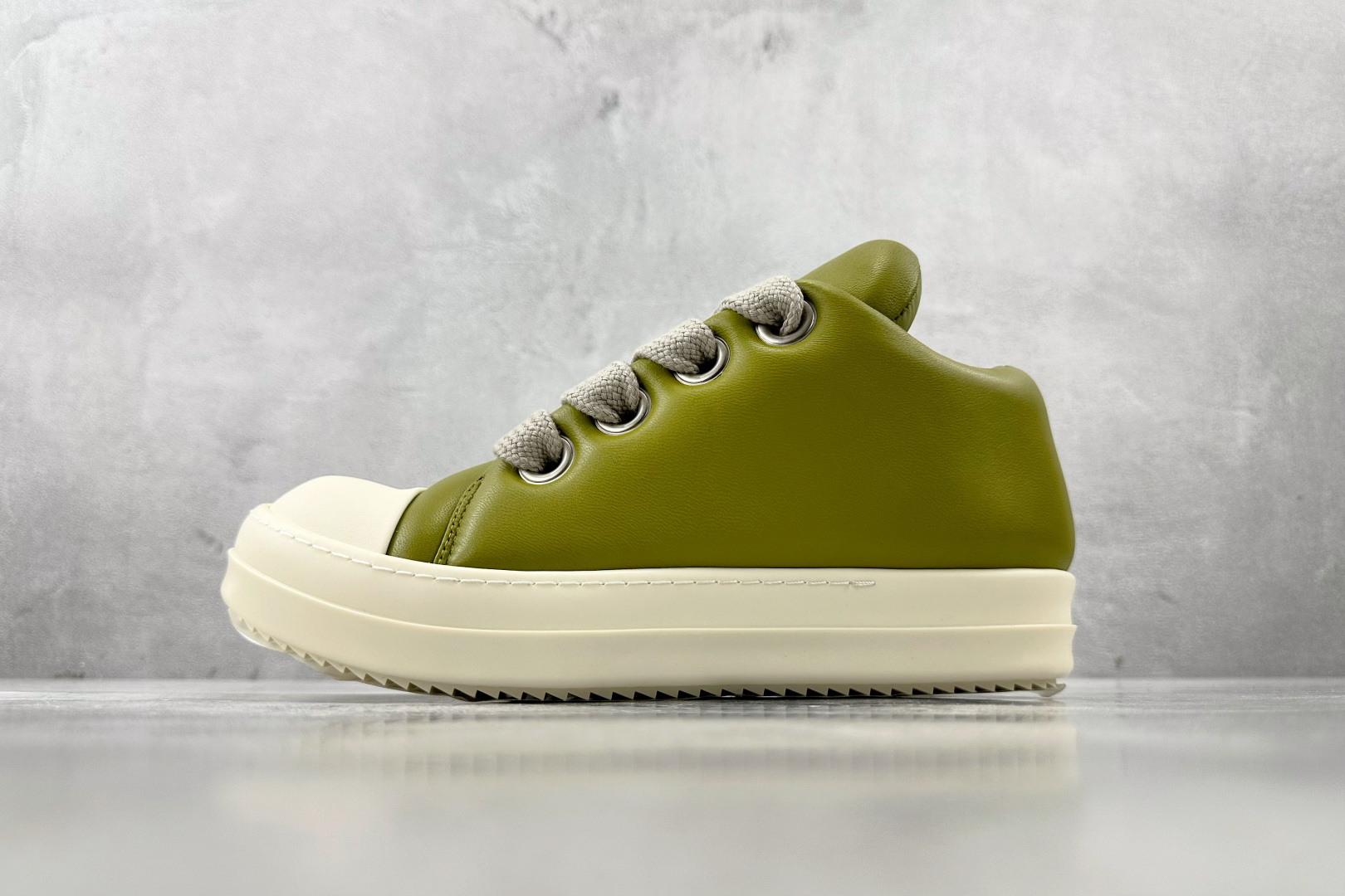 Rick Owens Green Leather