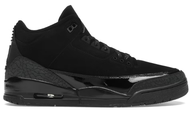 *Jordan 3 Retro Black Cat (2025) CT8532-001