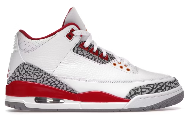 Jordan 3 Retro Cardinal Red CT8532-126