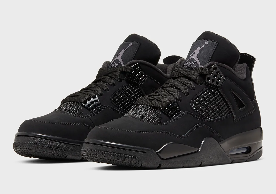 2025 Air Jordan 4  Black Cat  CU1110-010
