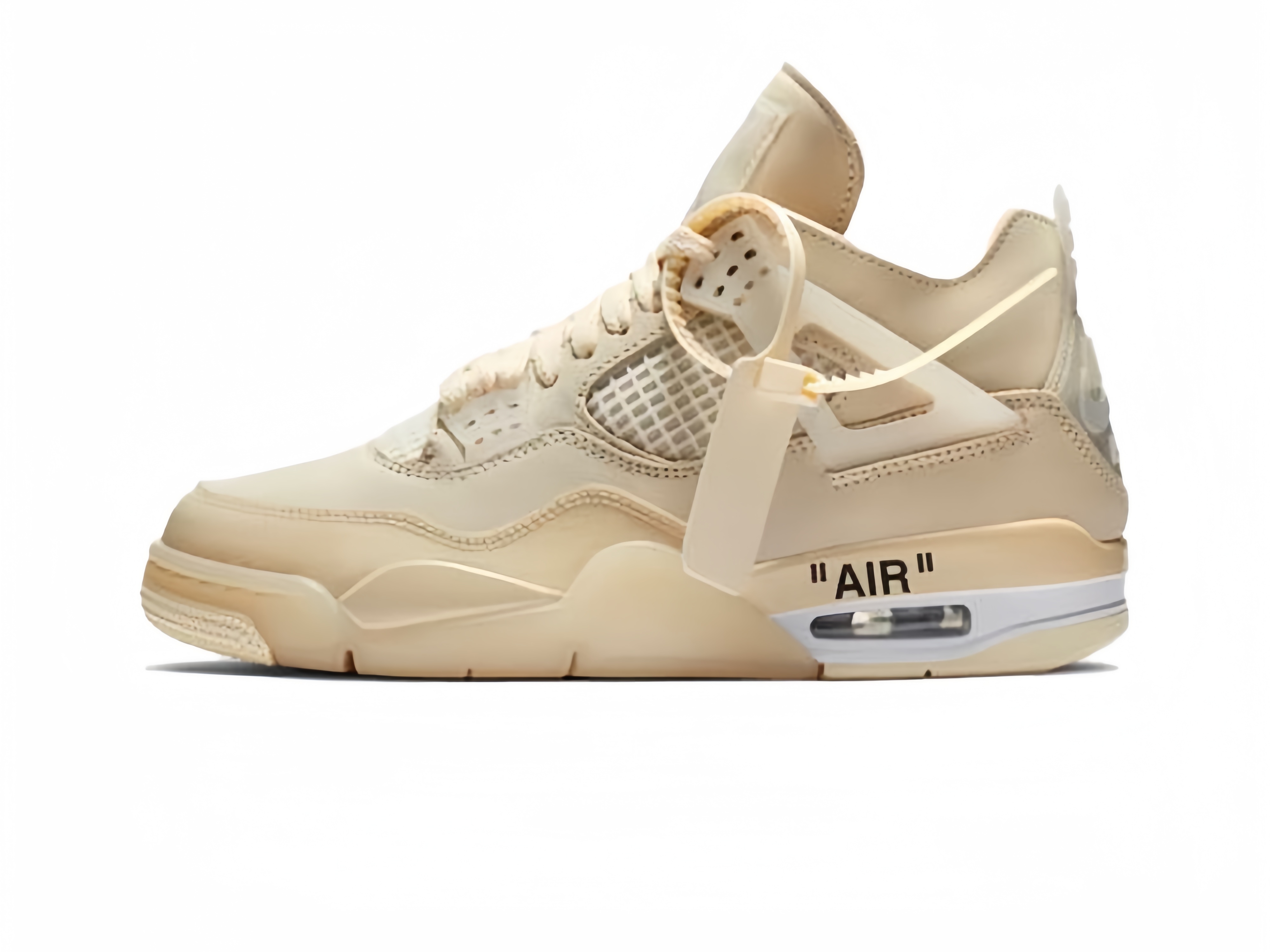 *Jordan 4 Retro Off-White Sail  CV9388-100