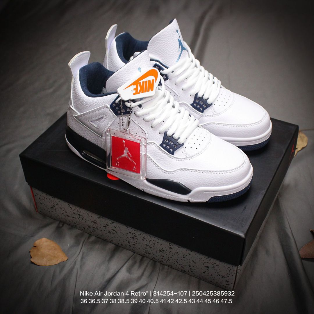 *Jordan 4 Retro Columbia (2015) 314254-107