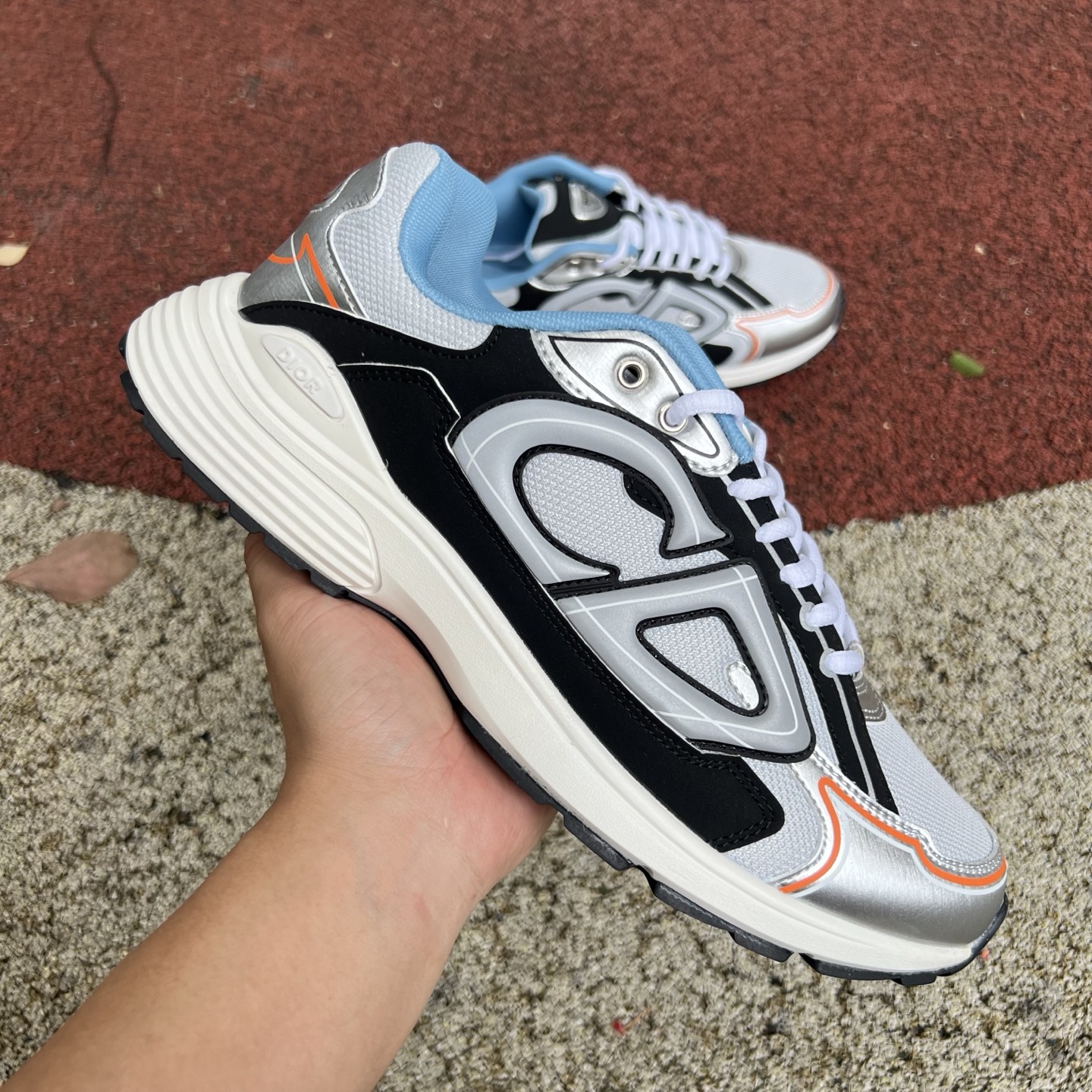 Dior B30 gray black orange blue