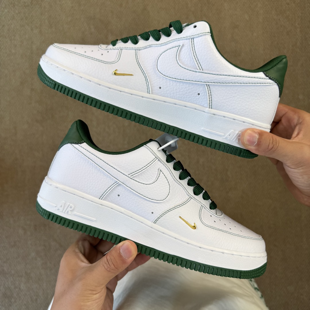 2025 Air Force 1 Low Mini Jewel White Gorge Green IB6543-102