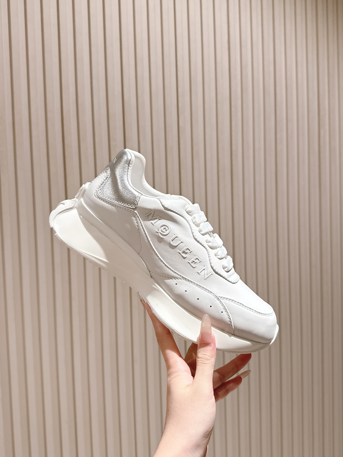 Alexander McQueen Sprint Leather Sneakers