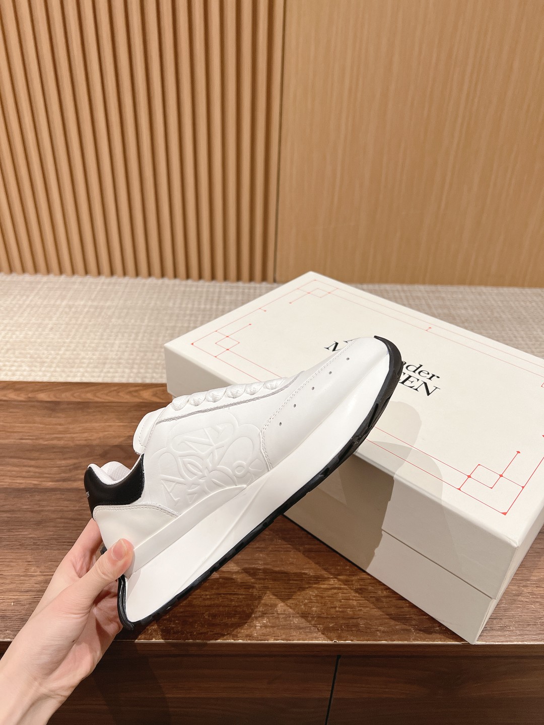 Alexander McQueen Sprint Leather Sneakers