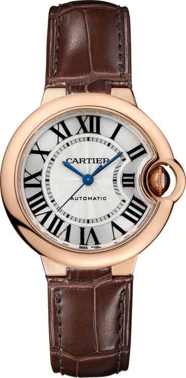 Cartier Ballon Bleu 33 mm 18K Rose Gold Lady’s Watch, W6920069