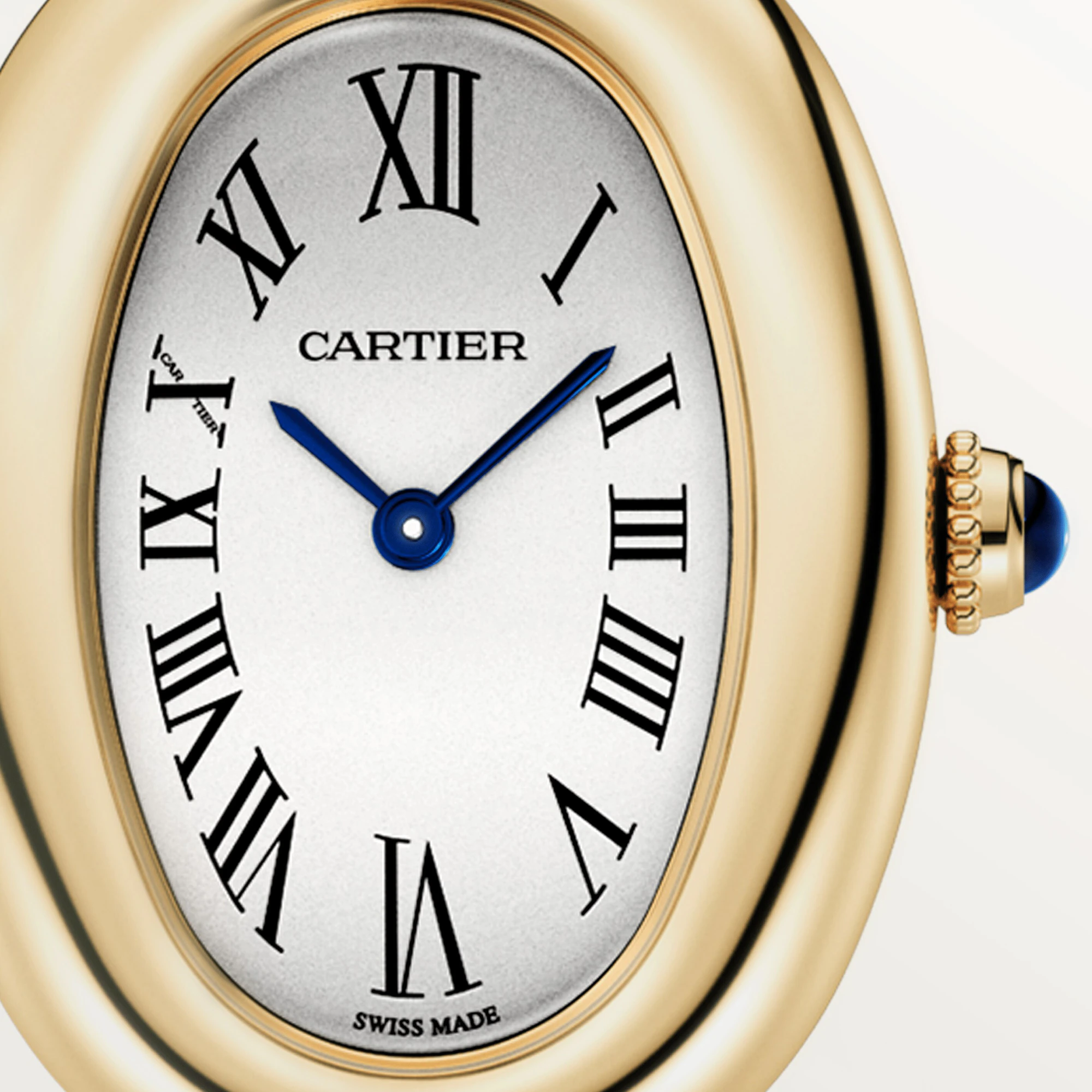 Cartier Baignoire 18K Yellow Gold Ladies Watch, WGBA0007