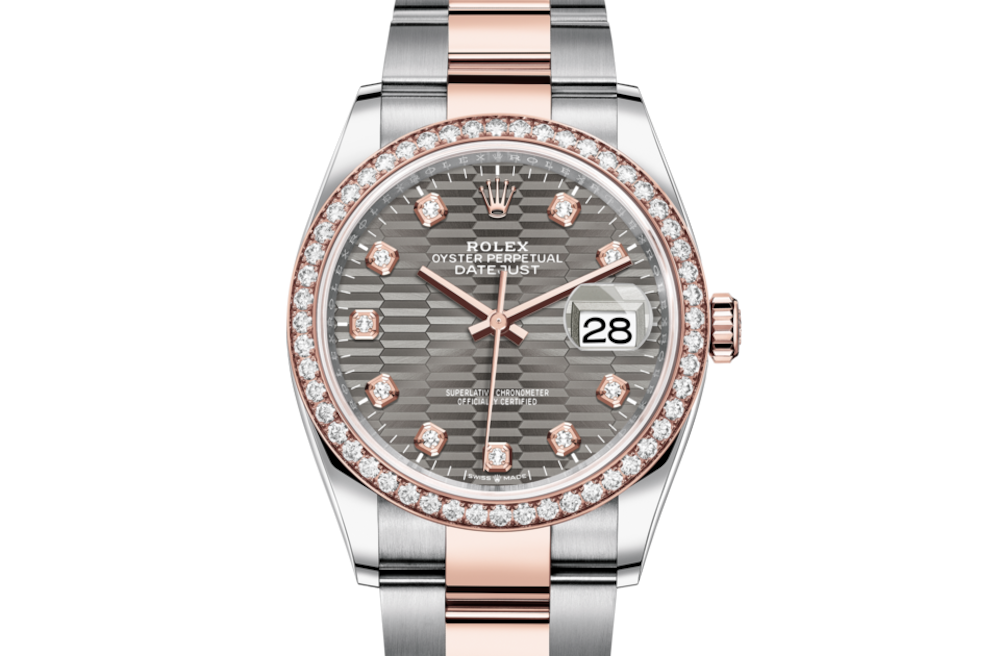 LadyRolex DATEJUST 36 Slate,126281RBR