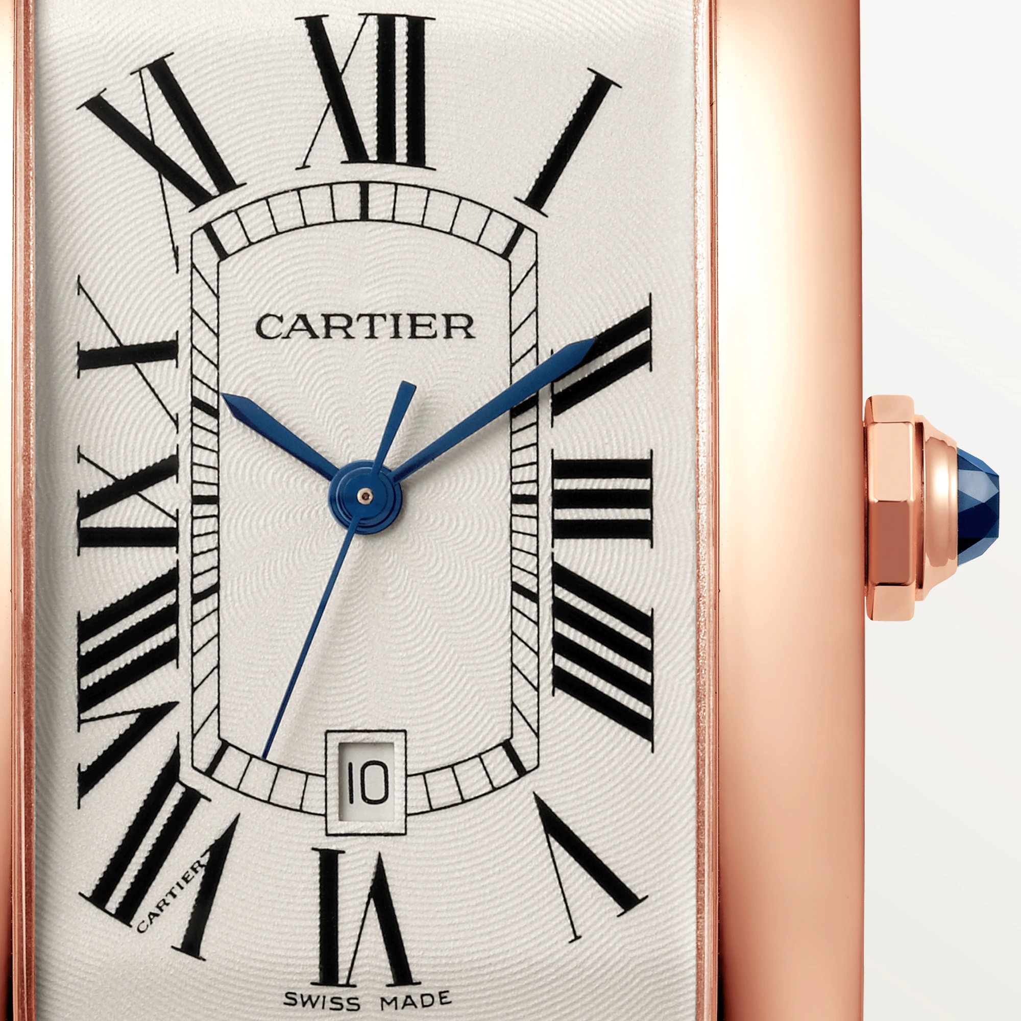 Cartier Tank Rose Gold Men’s  Watch, WGTA0047