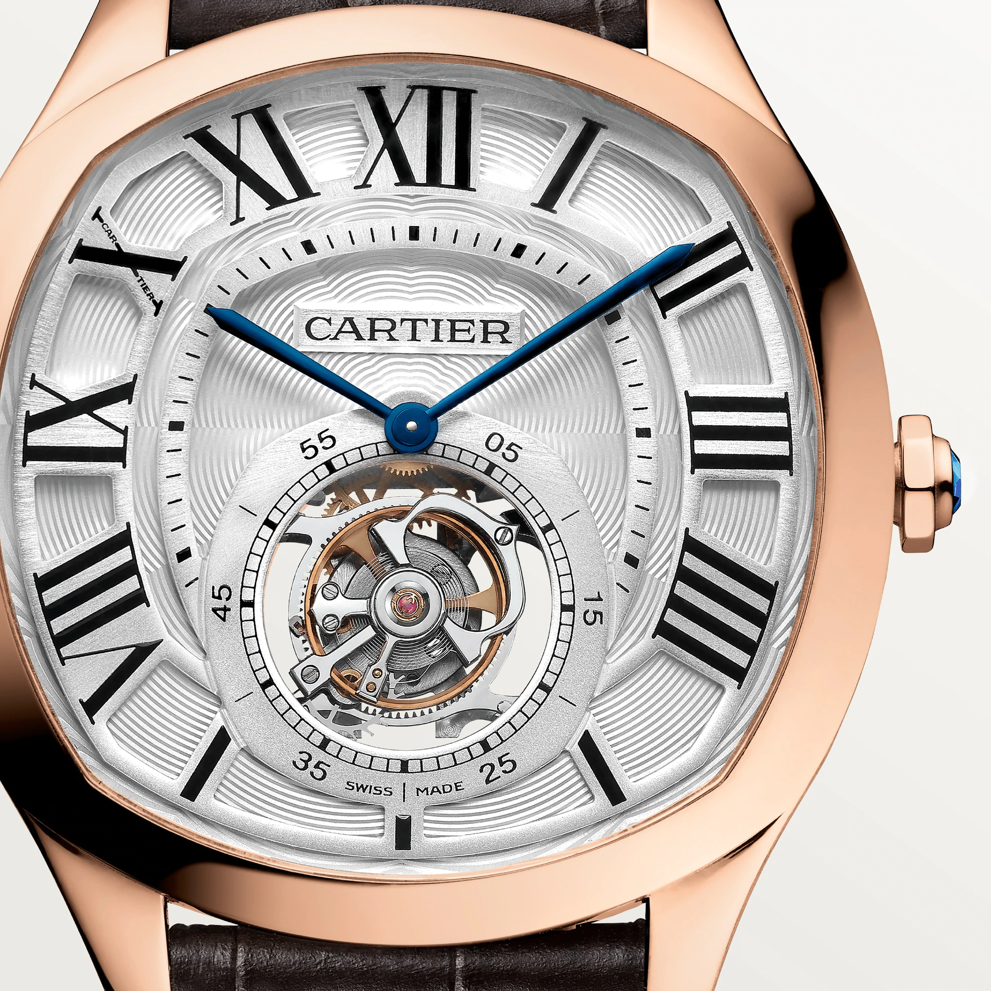 Cartier Drive 18K Rose Gold Men’s Watch, W4100013
