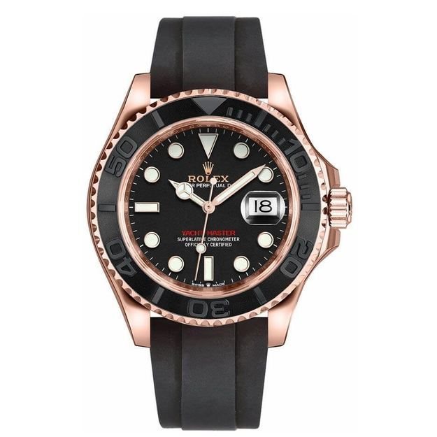 Rolex Yacht-Master 40 Rose Gold Men's Watch 126655-0002
