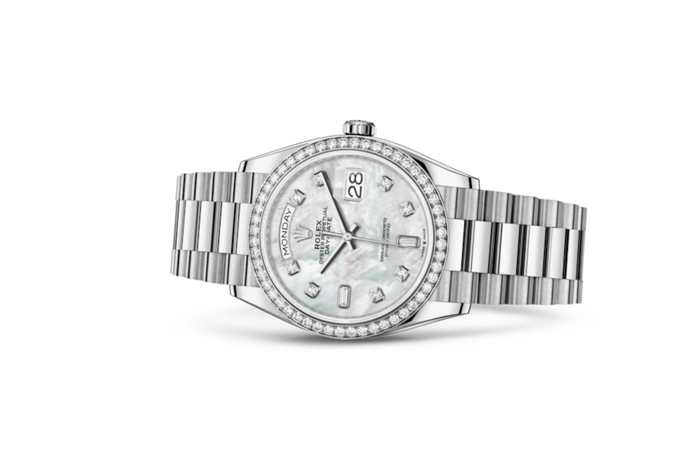 LadyRolex  DAY-DATE 36,128349RBR