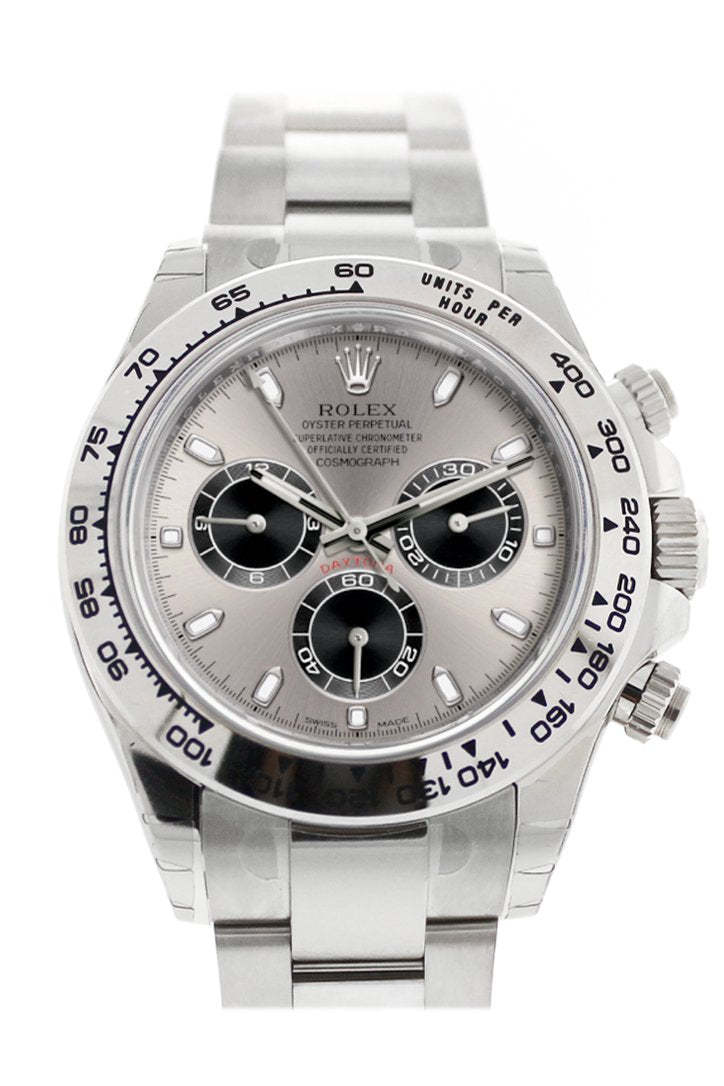 Rolex Cosmograph Daytona White Gold Men's Watch 116509