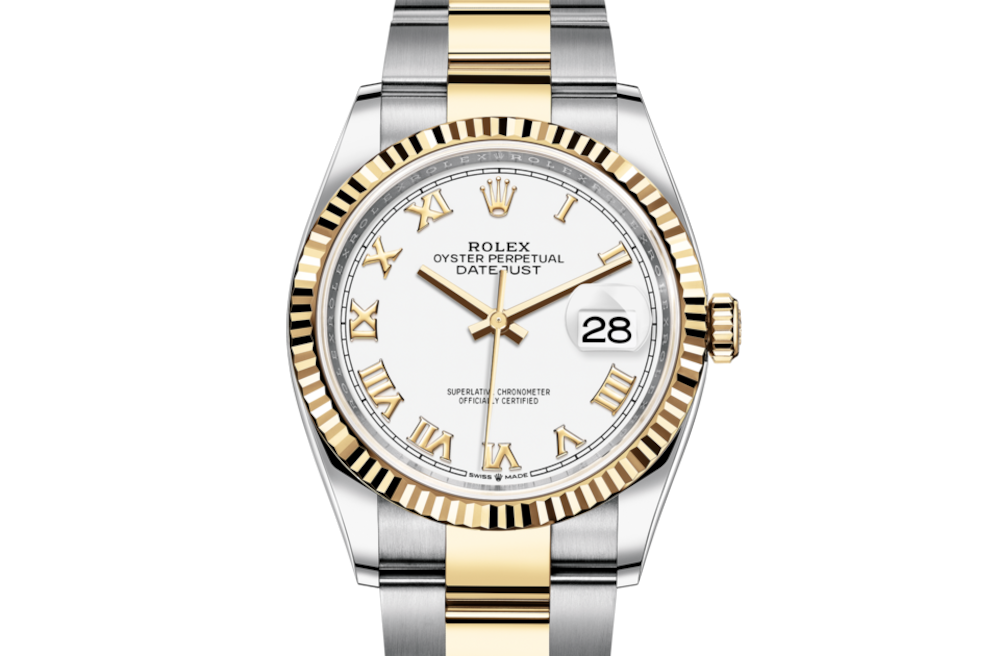 LadyRolex DATEJUST 36 White,126233