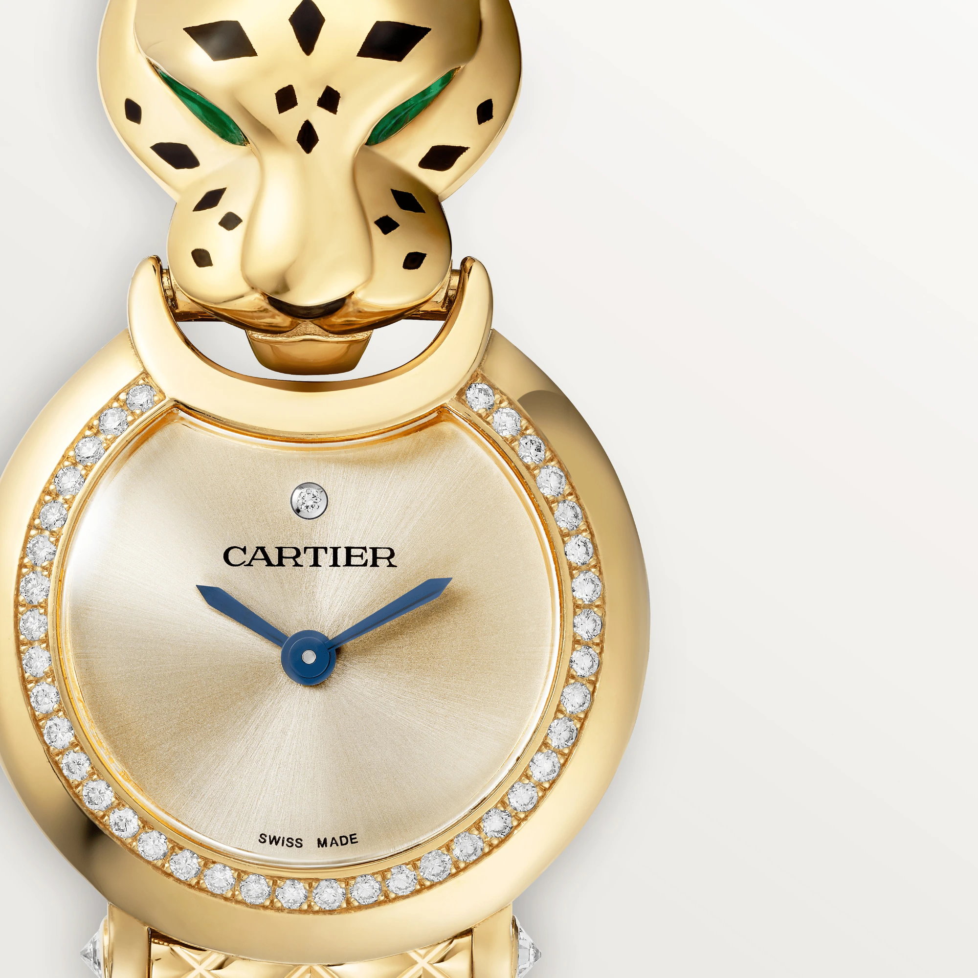 Cartier Panthère 18K Yellow Gold & Diamonds Ladies Watch, HPI01380