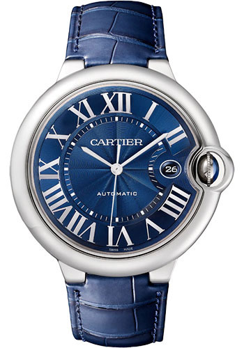 Cartier Ballon Bleu 42mm Stainless steel Men’s Watch, WSBB0027